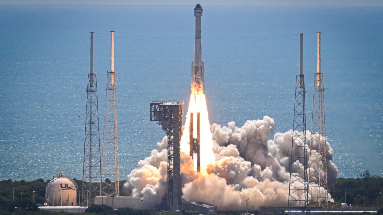 Boeing launched its very first astronauts bound for the International Space Station aboard a Starliner capsule