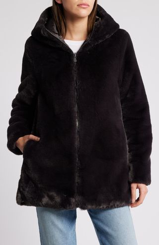 Bridget Reversible Faux Fur Jacket