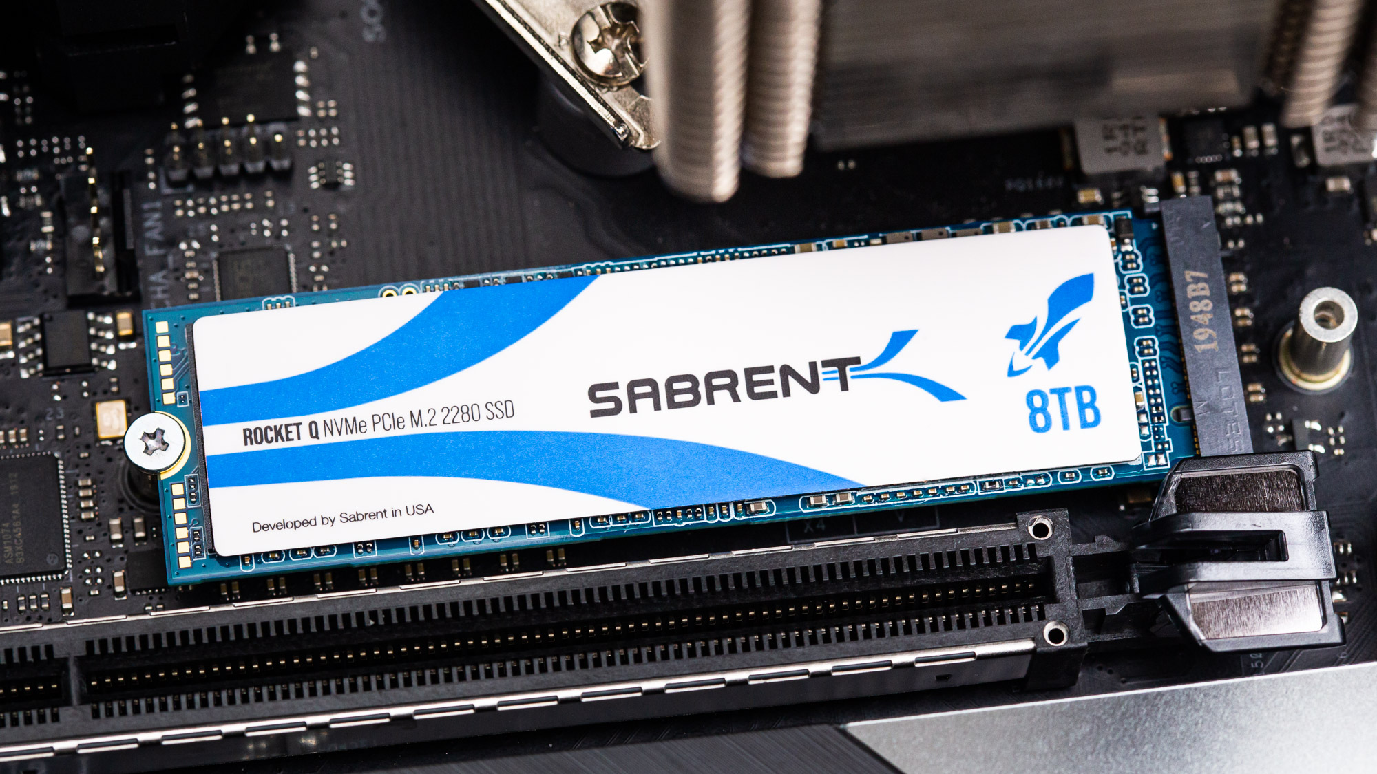 Cea mai bună capacitate mare SSD M.2: Sabrent Rocket Q 8TB