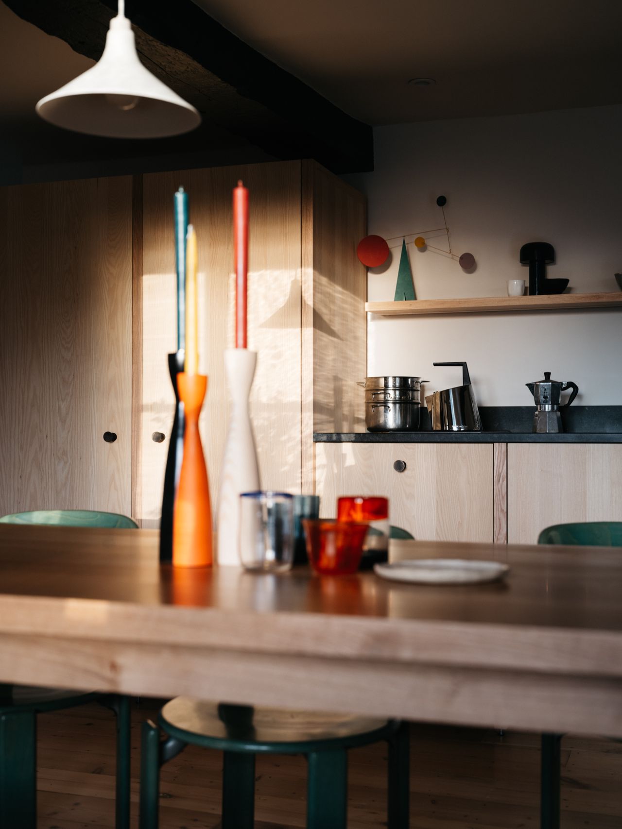 Somer's timber kitchen cabinets