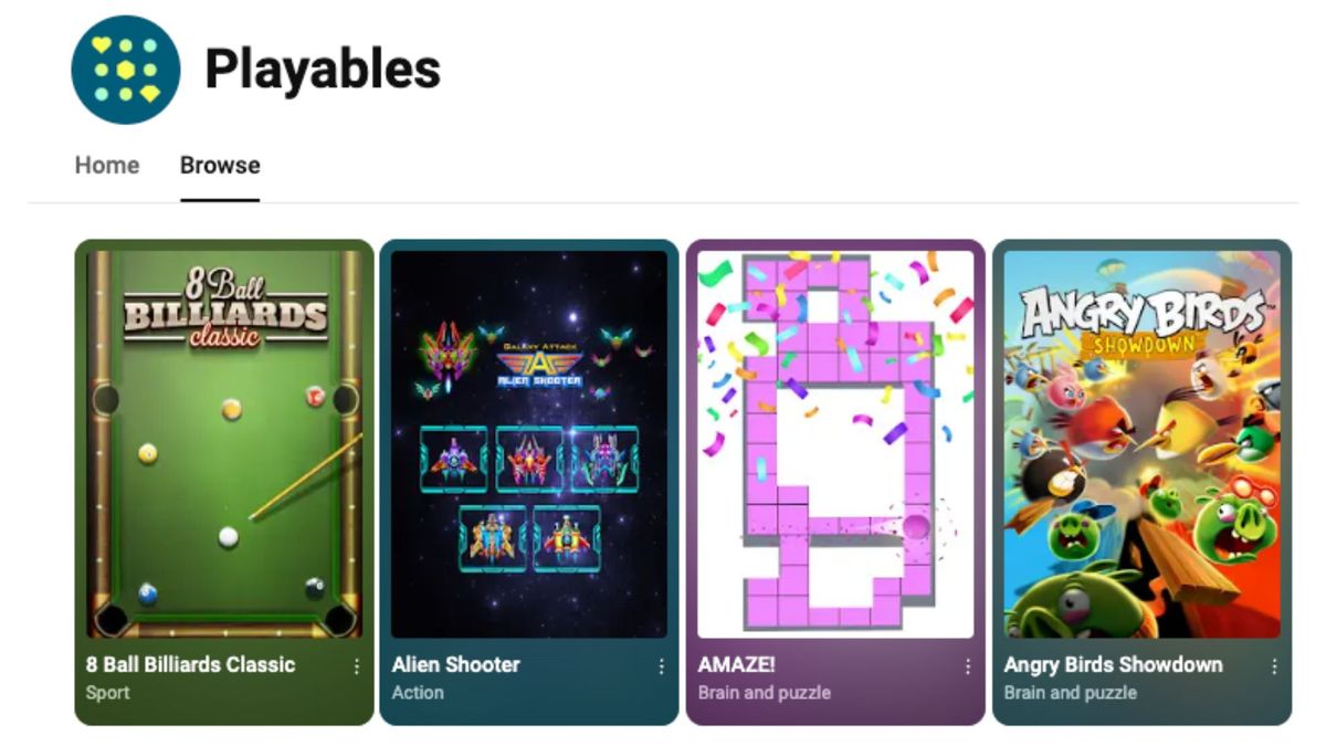 You can now get free games through the YouTube iOS app — over 75 games are  available to play | iMore