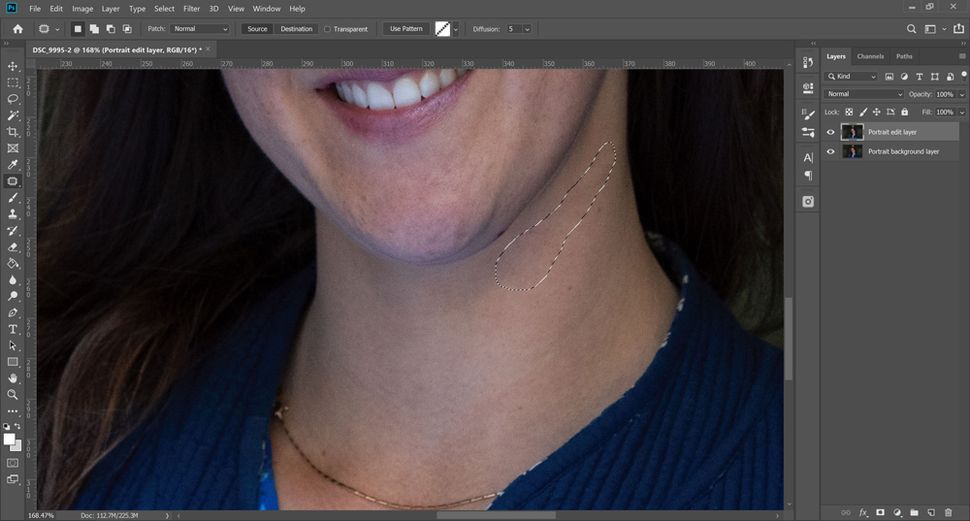 How to remove wrinkles in Creative Bloq