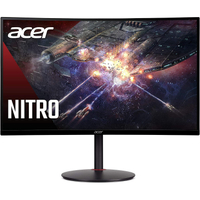 Acer Nitro Curved 27" (XZ270 Xbmiipx):$329.99 now $244.98 at Amazon