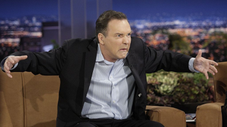THE TONIGHT SHOW WITH CONAN O’BRIEN -- Episode 112 -- Air Date 11/25/2009 -- Pictured: Comedian Norm MacDonald during an interview on November 25, 2009 -- Photo by: Paul Drinkwater/NBCU Photo Bank