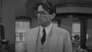 Gregory Peck in To Kill a Mockingbird.