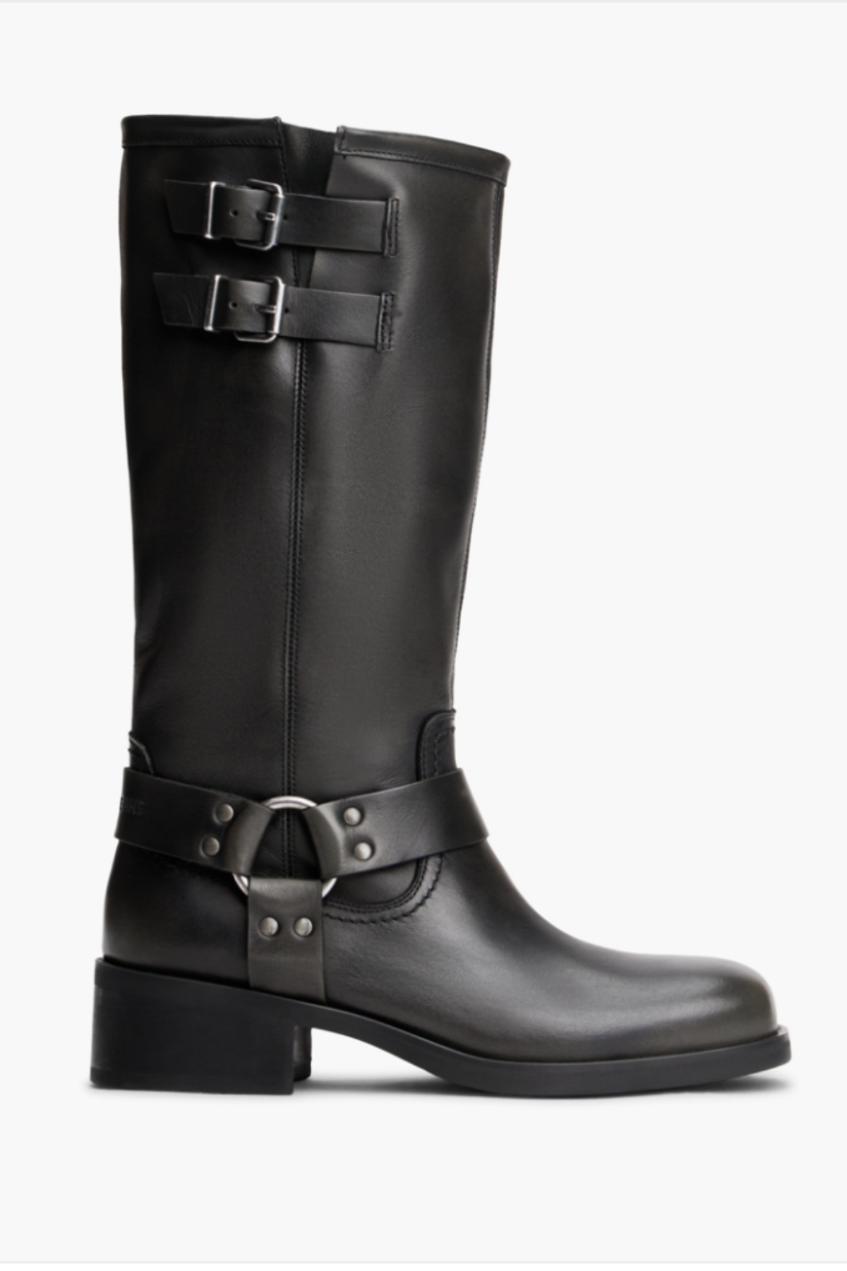 TOMMY HILFIGER, Strap Buckle Biker Boots