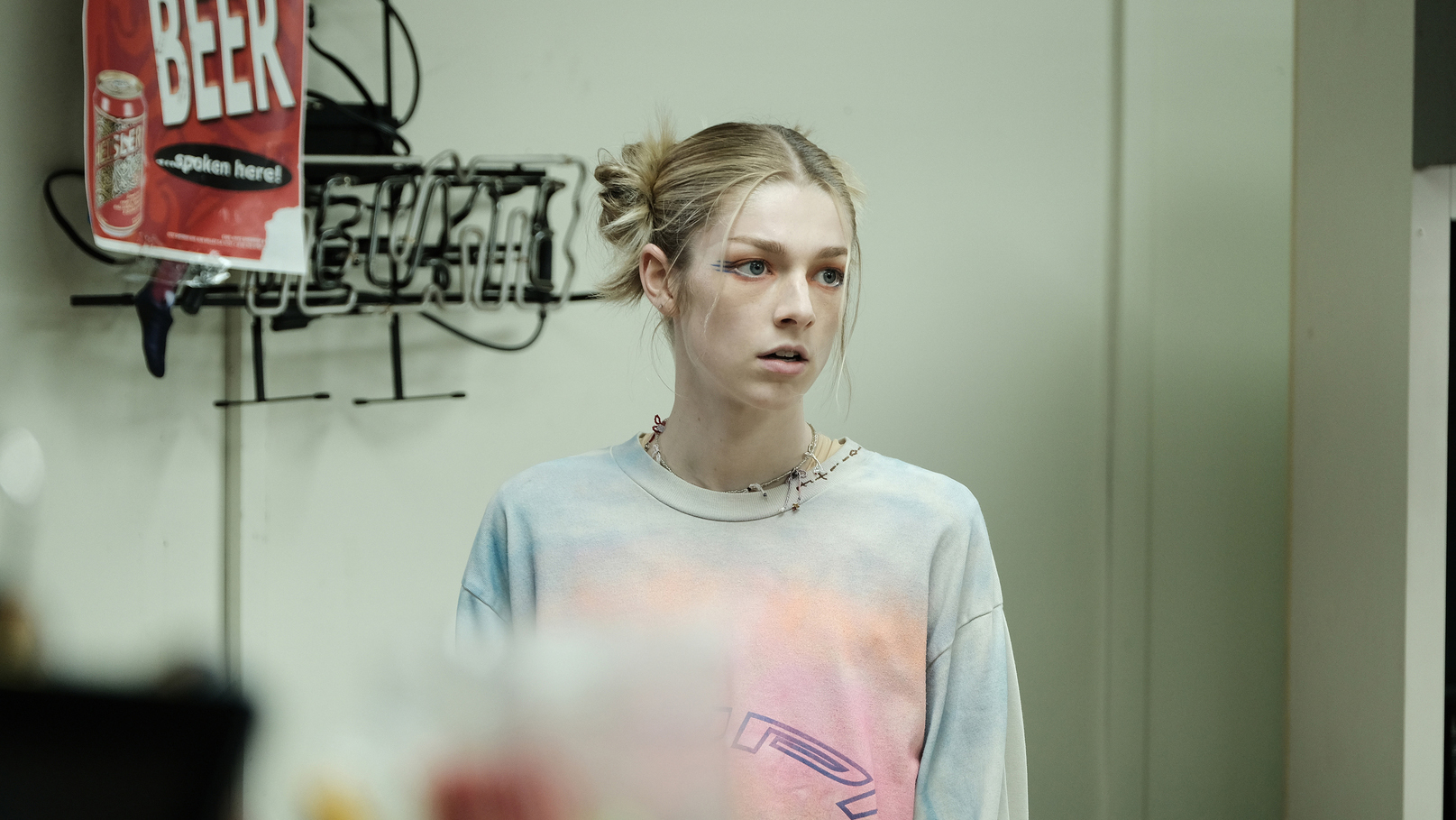 Hunter Schaefer as Jules Vaughn in a still from Euphoria season 2 episode 4