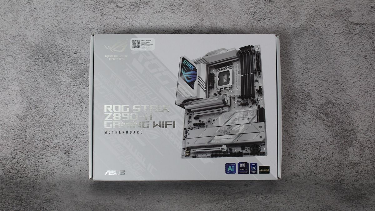 photo of Asus ROG Strix Z890-A Gaming WiFi motherboard review: Snazzy snow owl image