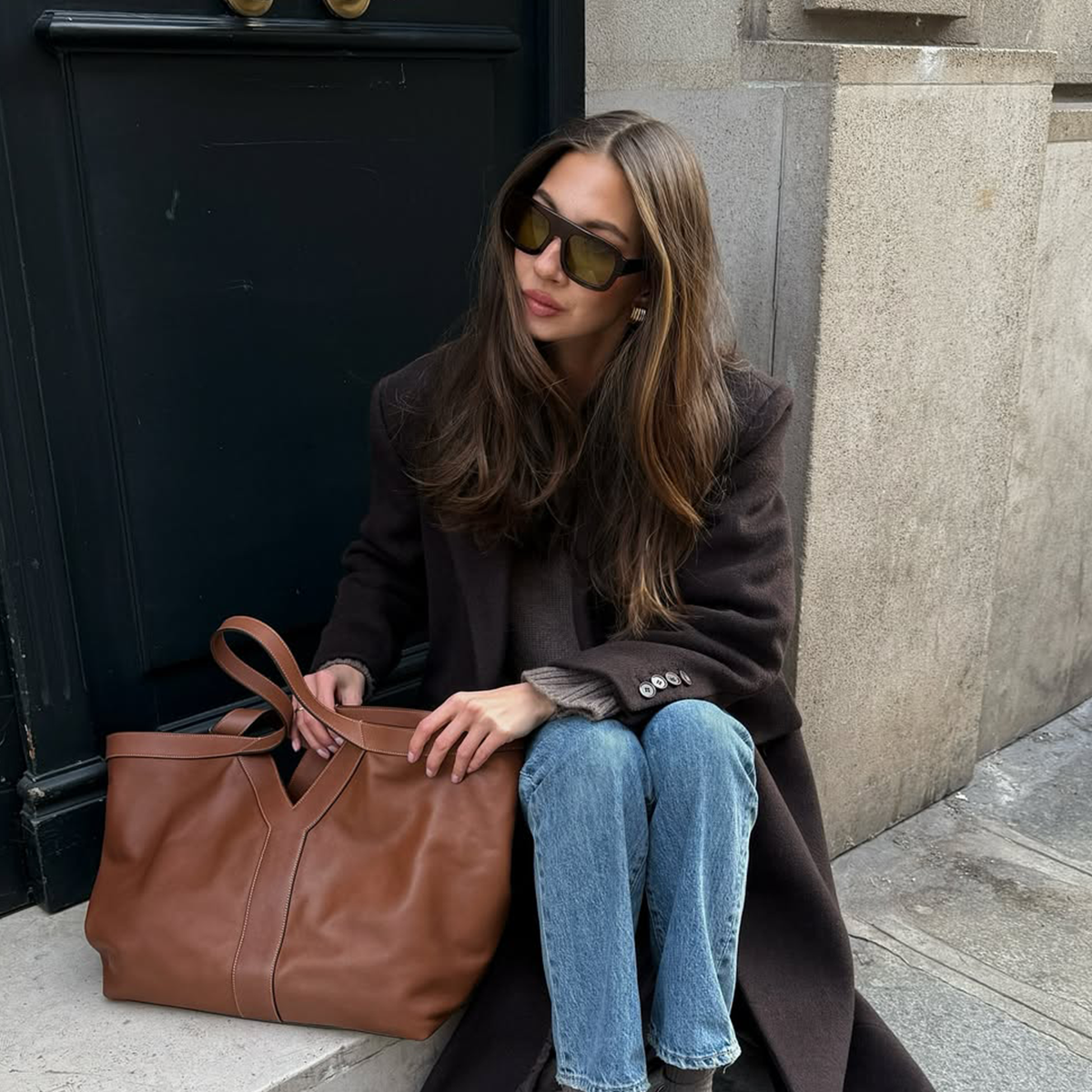 influencers styling the ruched loafers trend