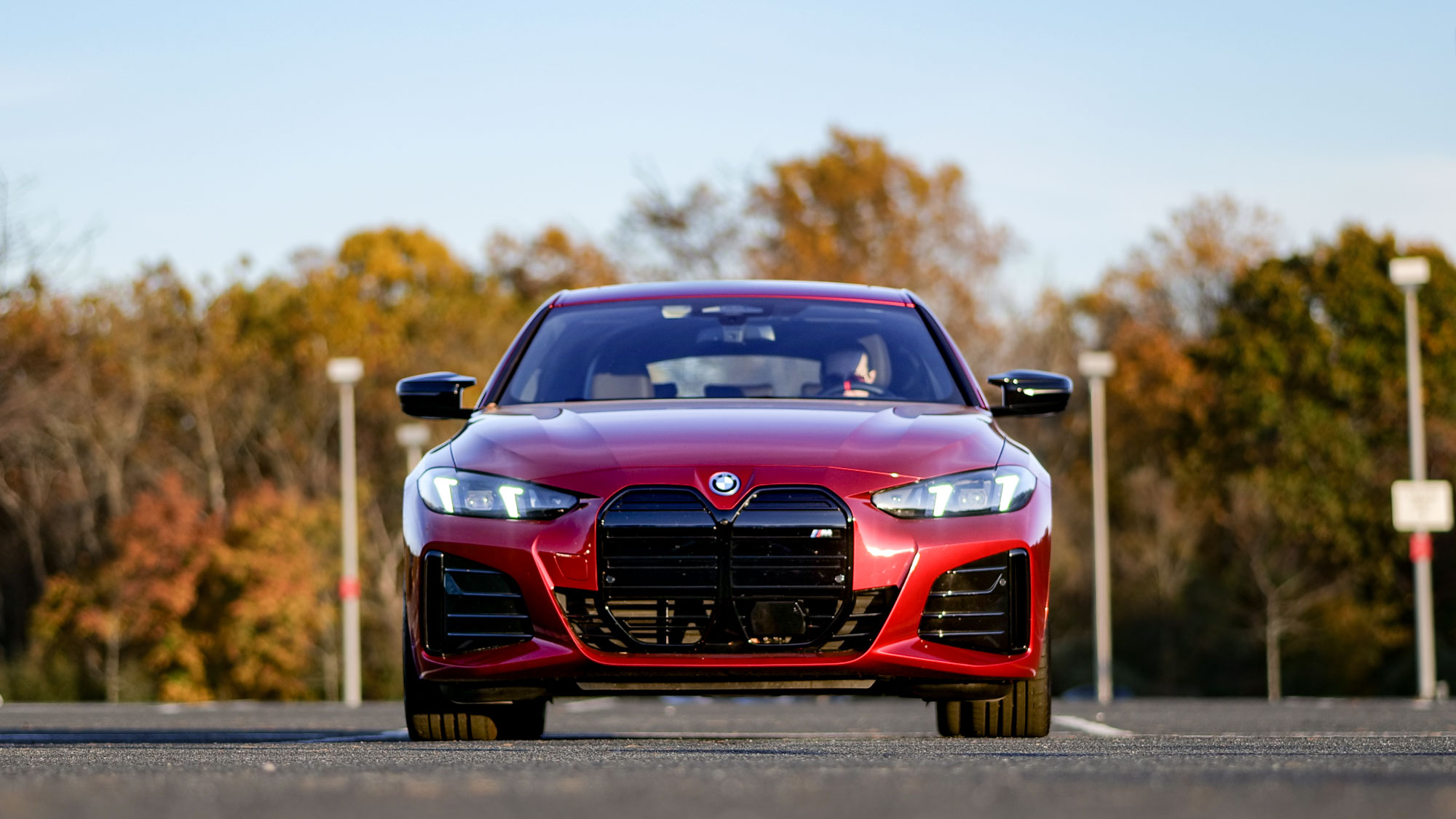 2025 BMW i4 M50 Gran Coupe front side.