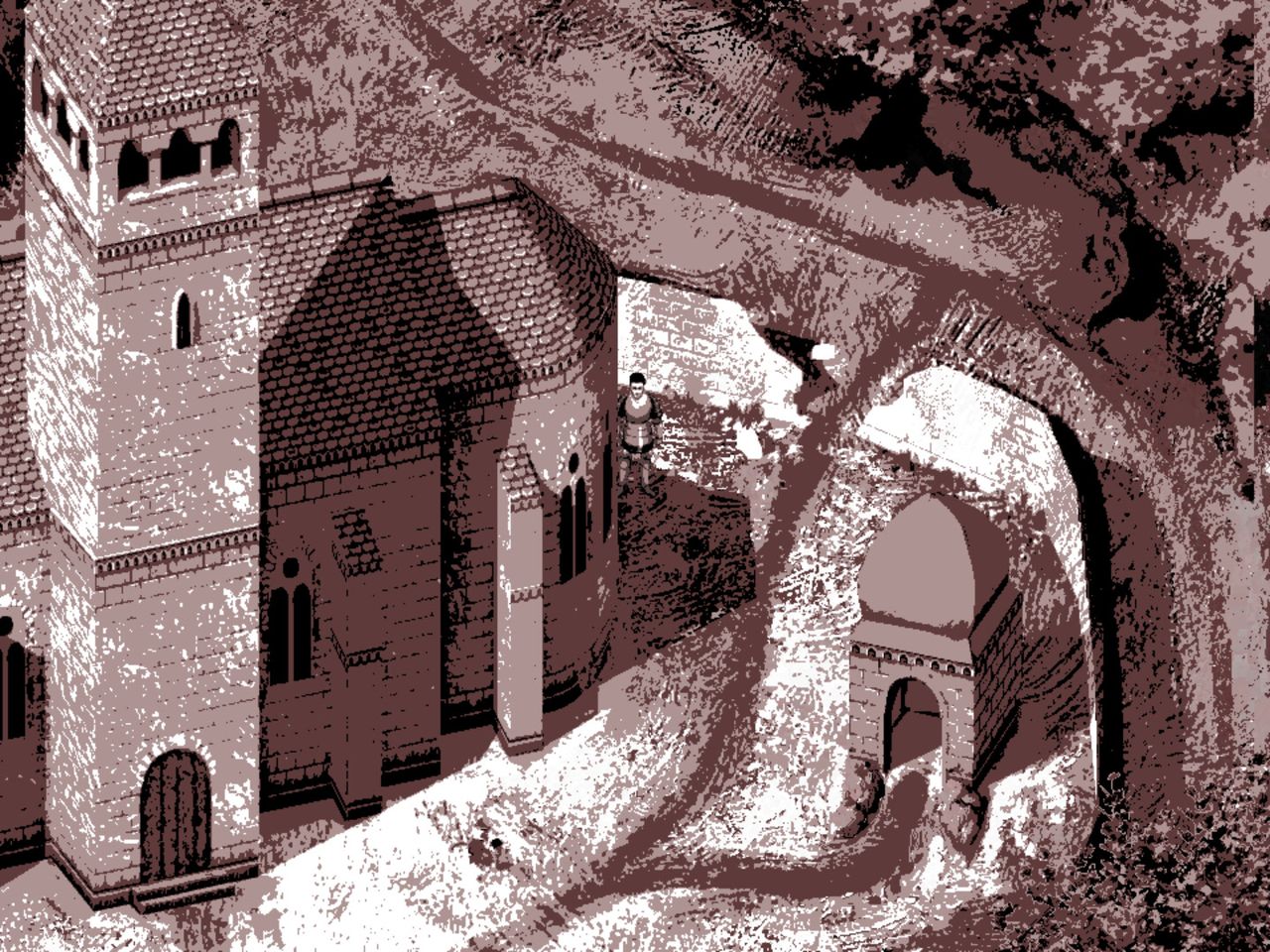 Cathedral structure and side building in Felvidek