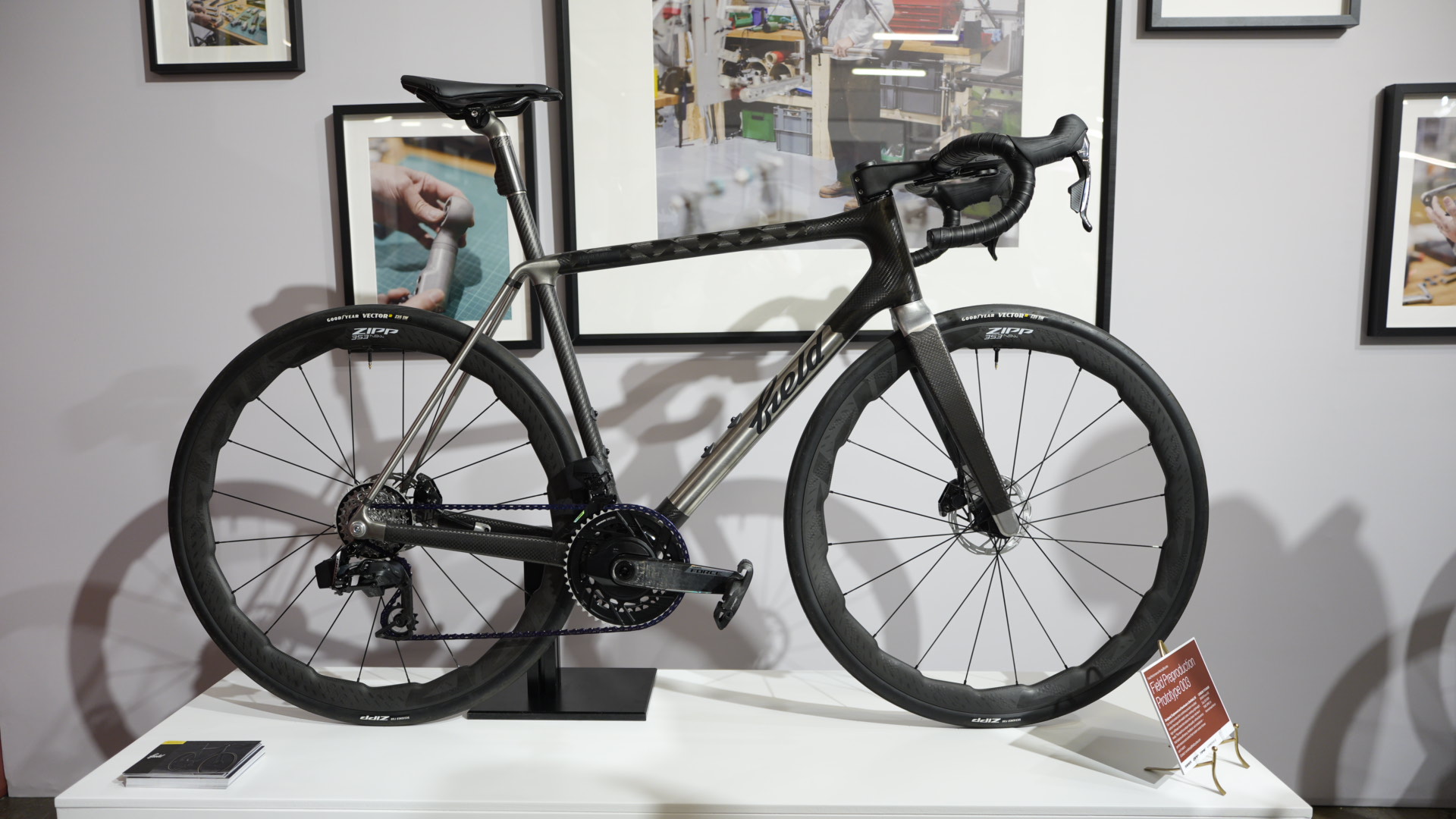 close up details of expensive bikes