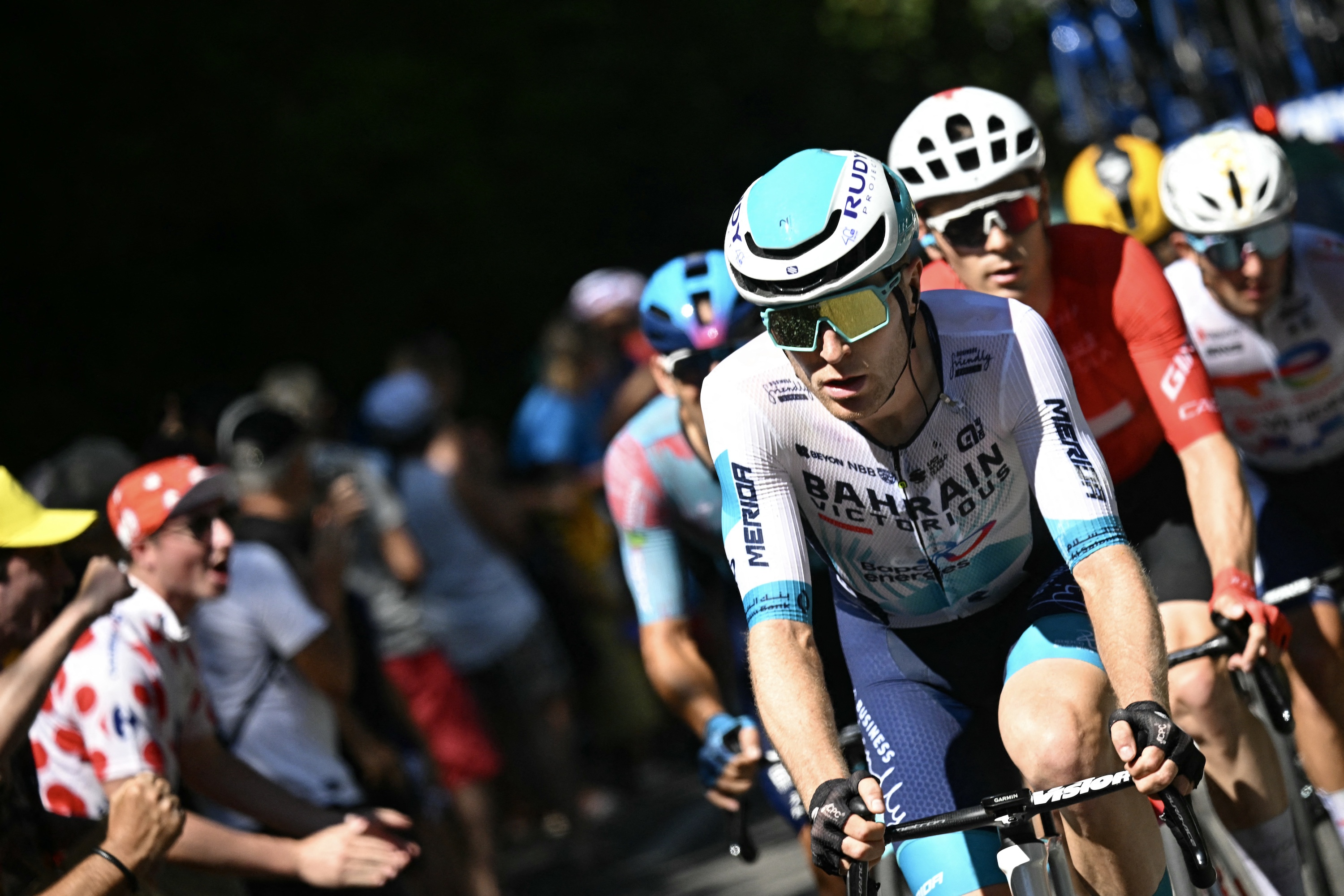 Fred Wright at the Tour de France 2025