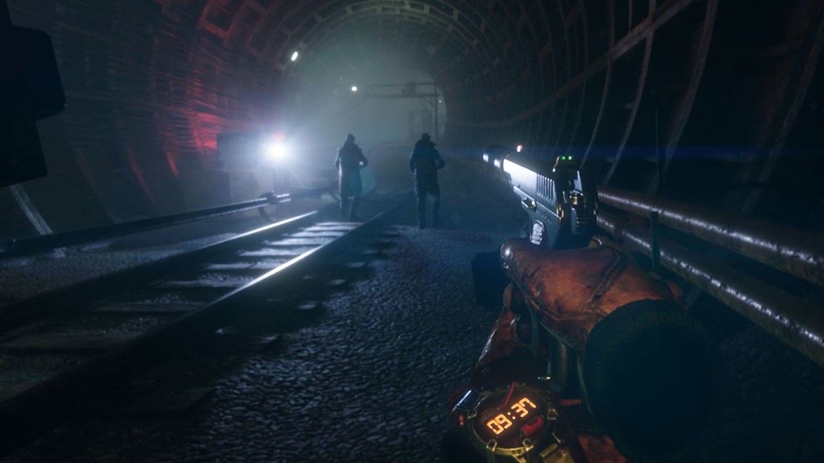 A screenshot from Metro Awakening.