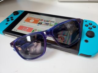 Sunglasses on new Nintendo Switch V2