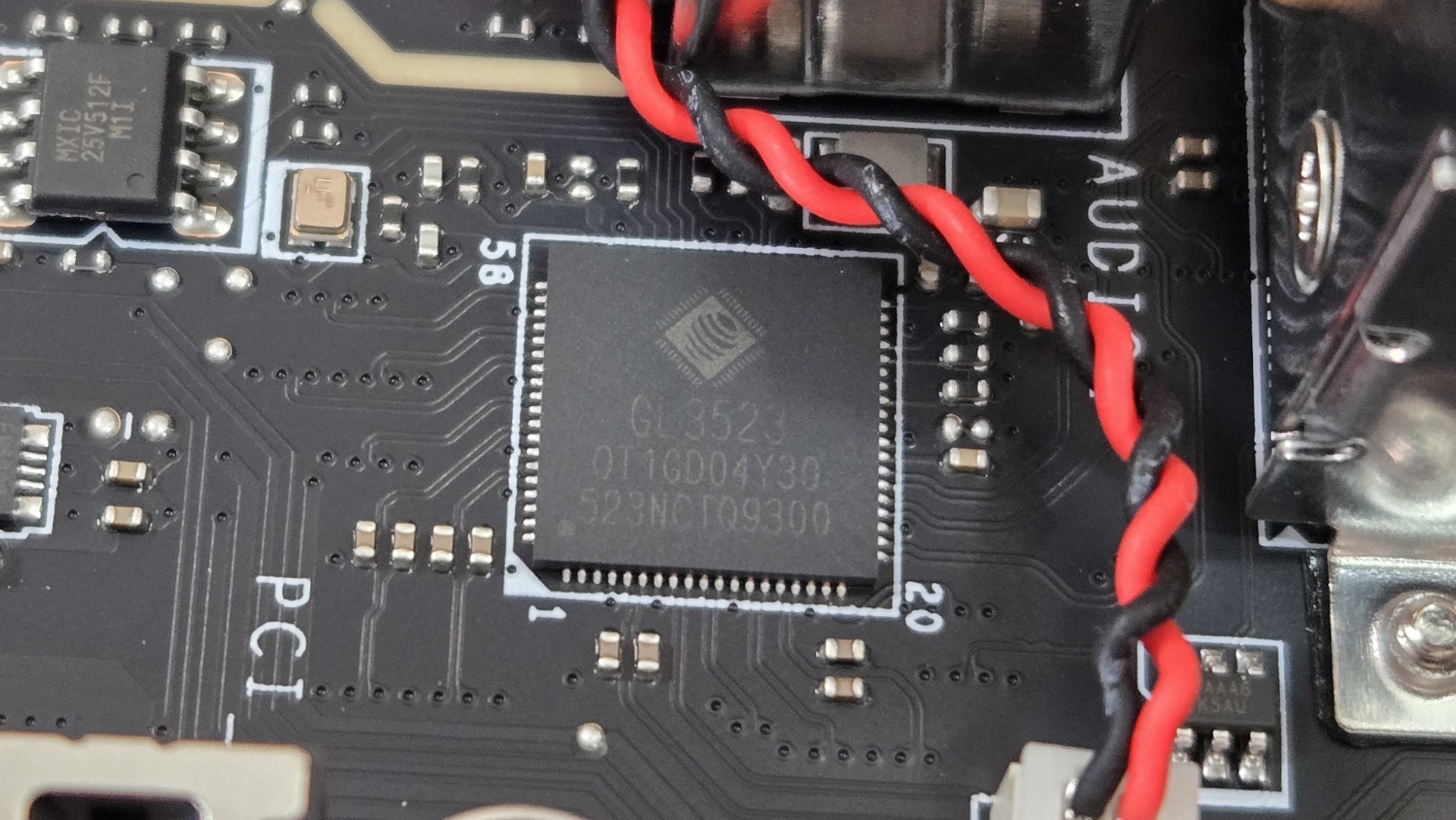 MSI B850 MPower - ICs