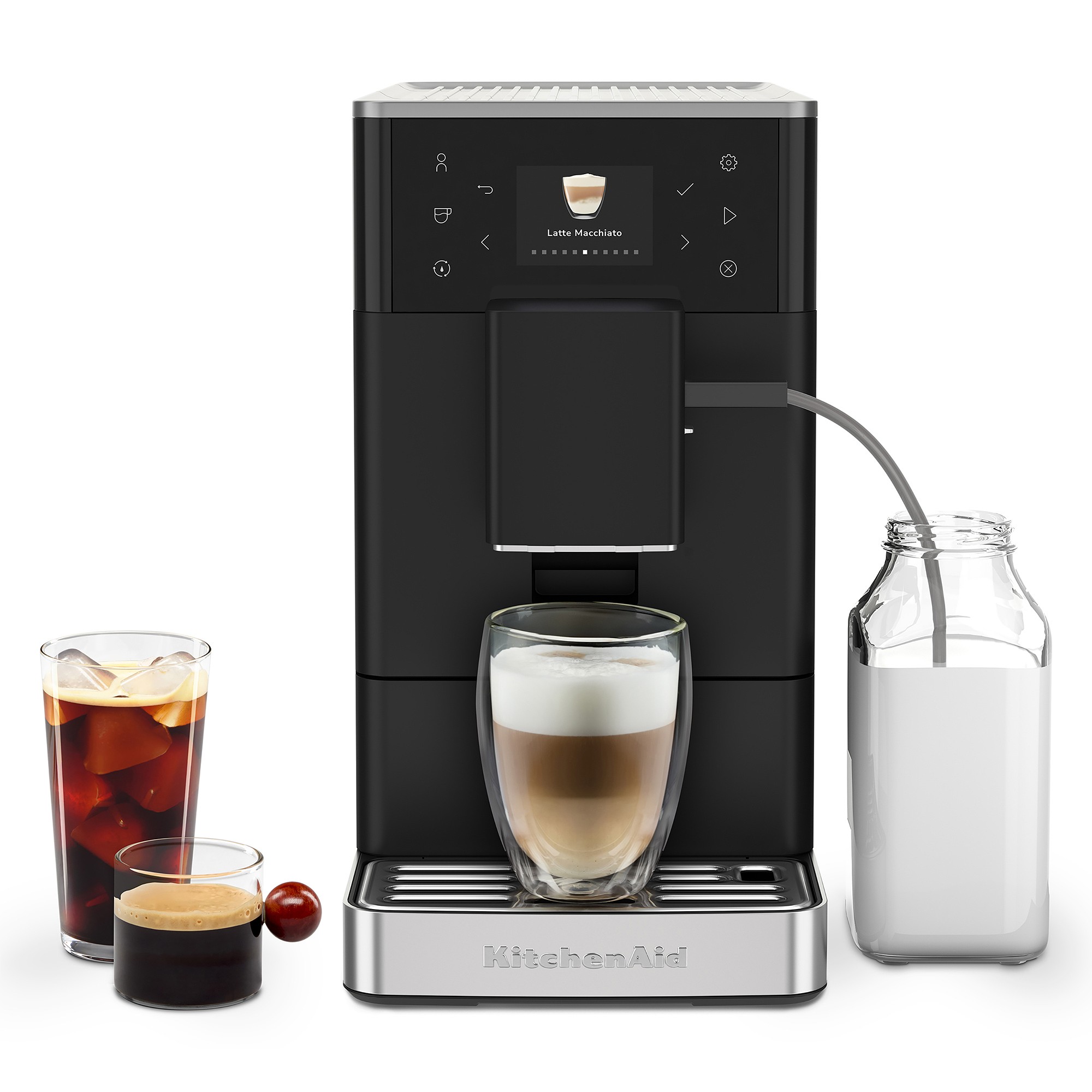 KitchenAid&amp;reg; Fully Automatic Espresso Machine KF3 with Iced Coffee