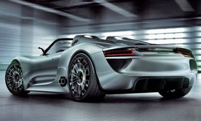 The Porsche 918 Spyder is a plug-in hybrid that seems uniquely conceived for filthy rich eco-zealots.