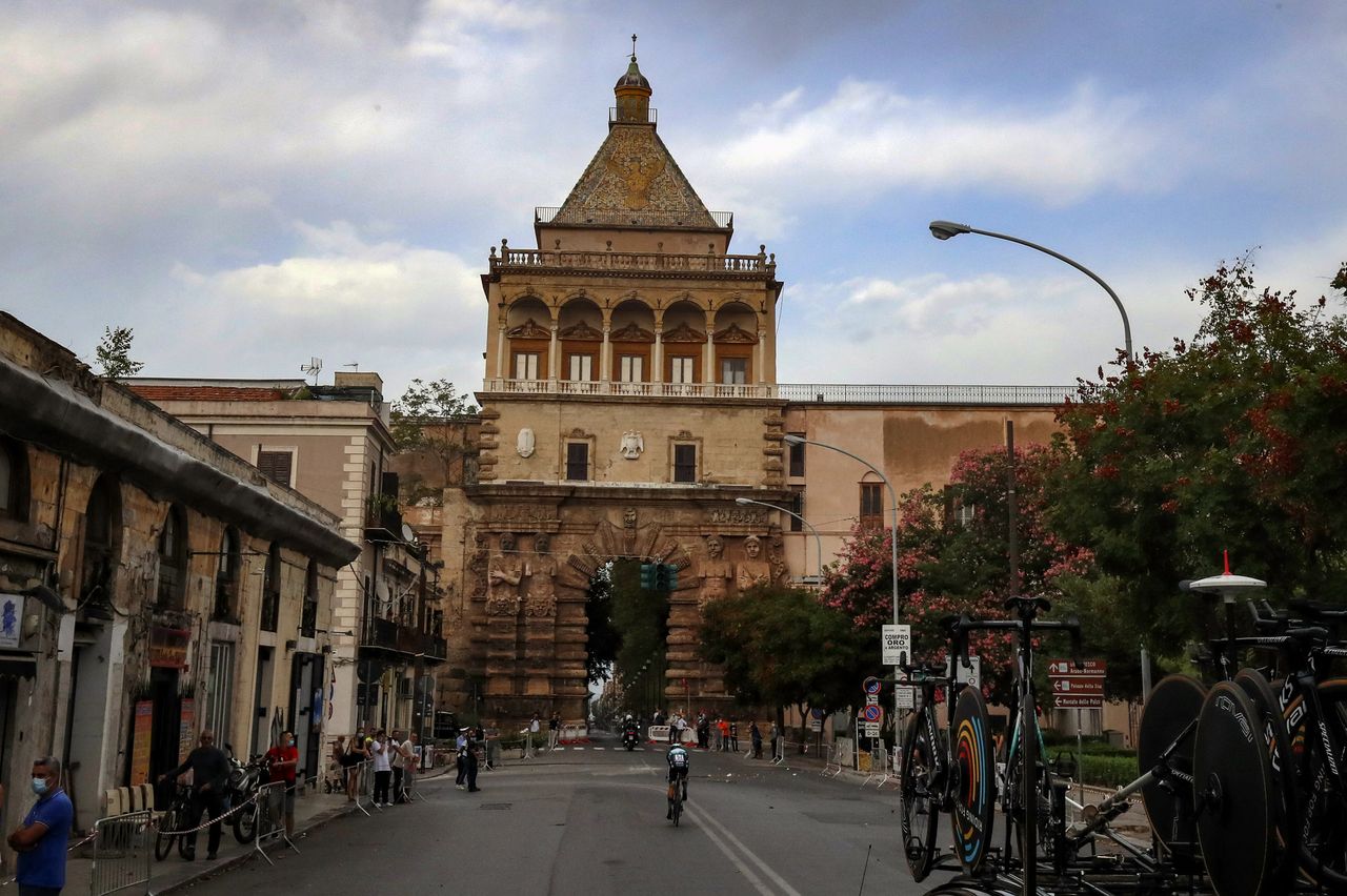 Giro dItalia 2020 103th Edition 1st stage Monreale Palermo 151km 03102020 Scenery photo Luca BettiniBettiniPhoto2020