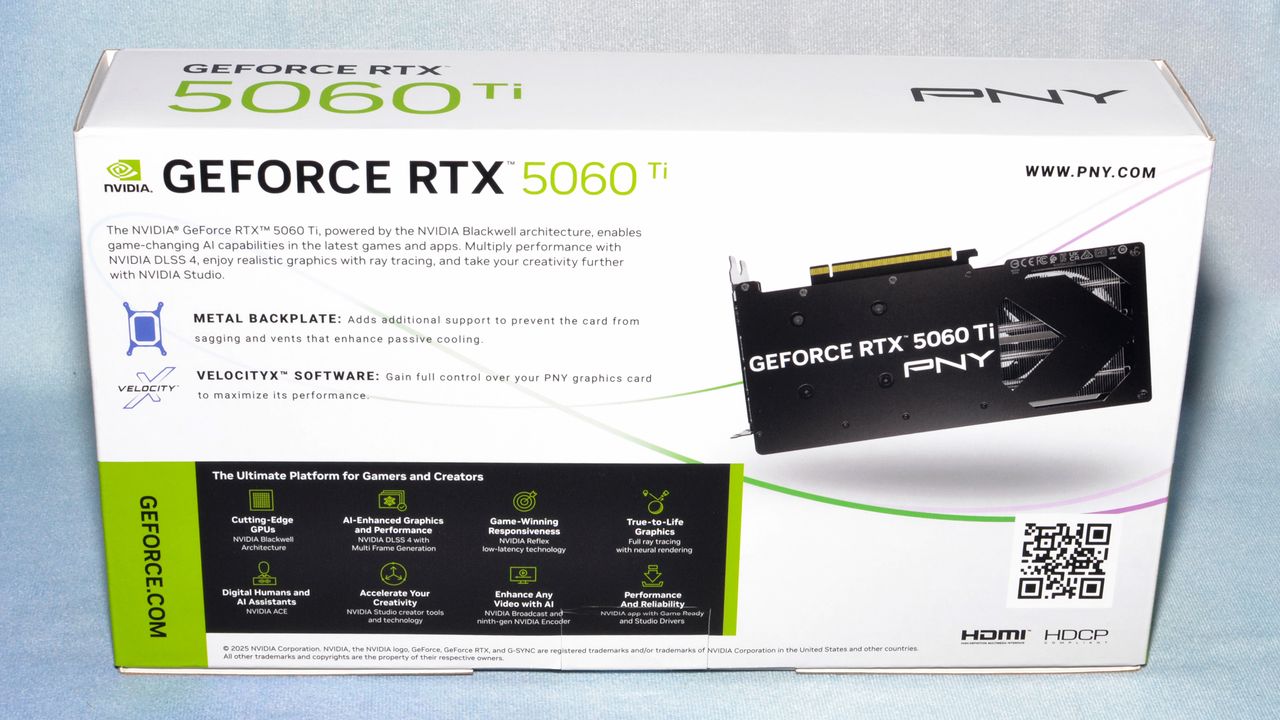 Nvidia GeForce RTX 5060 Ti 16GB card photos