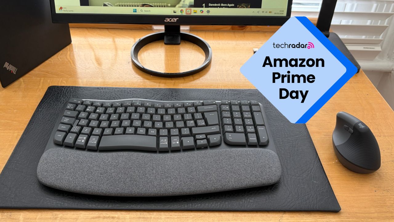 I switched to Logitech’s ergonomic keyboard and mouse to minimize wrist strain, and I won’t ever go back to conventional desk accessories