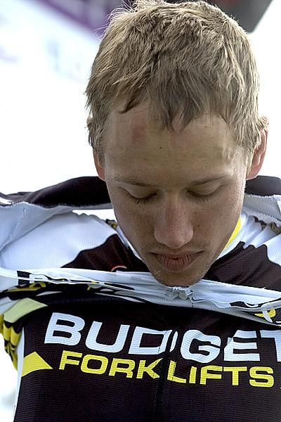Stage winner Richard Lang (Budget Forklifts) remains in the Budget Forklifts Rising Star's jersey after six stages.