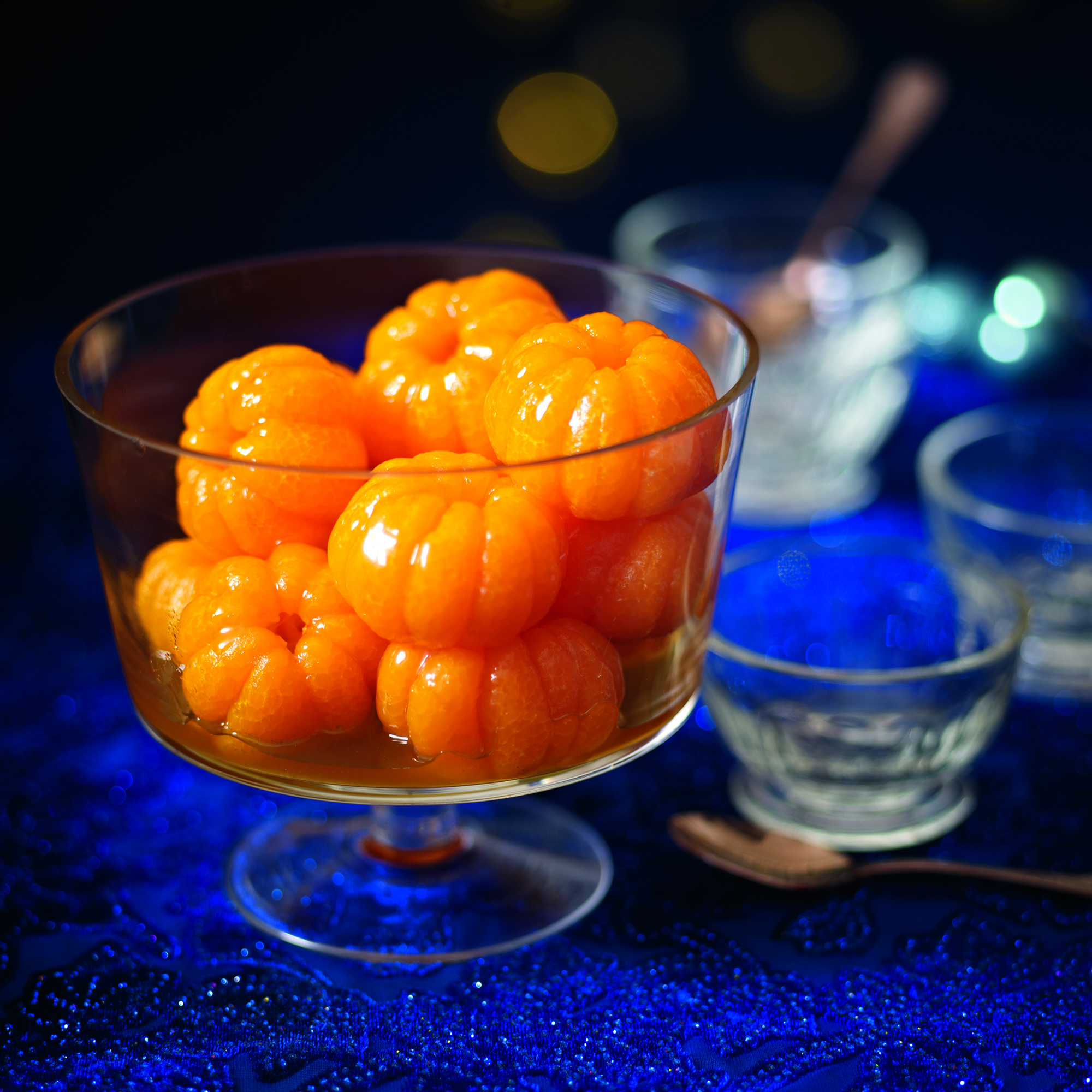 Mandarins In Orange And Caramel Syrup
