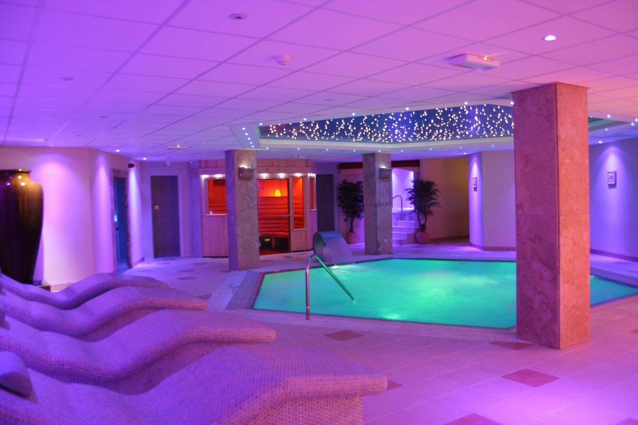 The pool at the Cliff Hotel and Spa