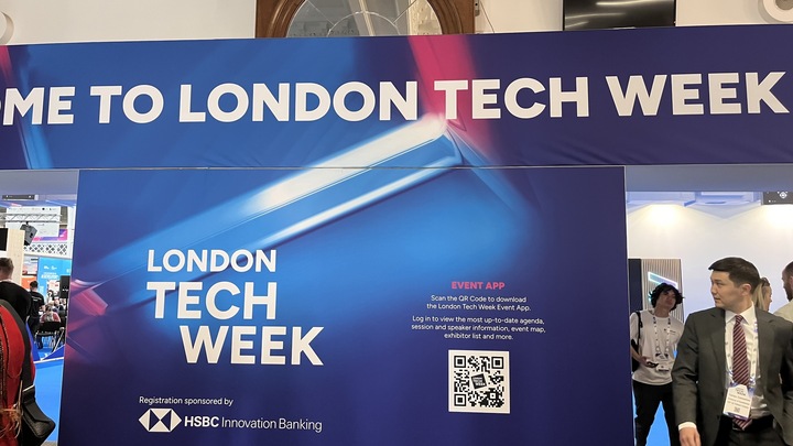 London Tech Week header