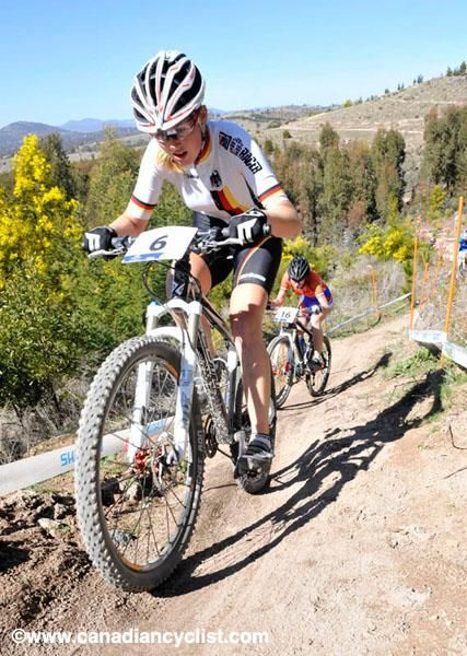 Germany's Helen Grobert finished in fourth.