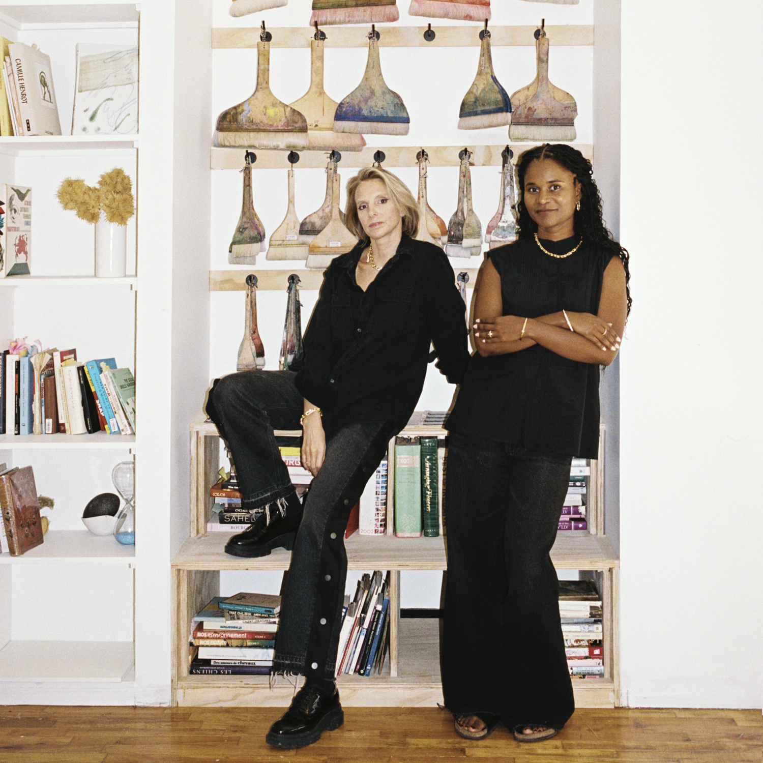 two women