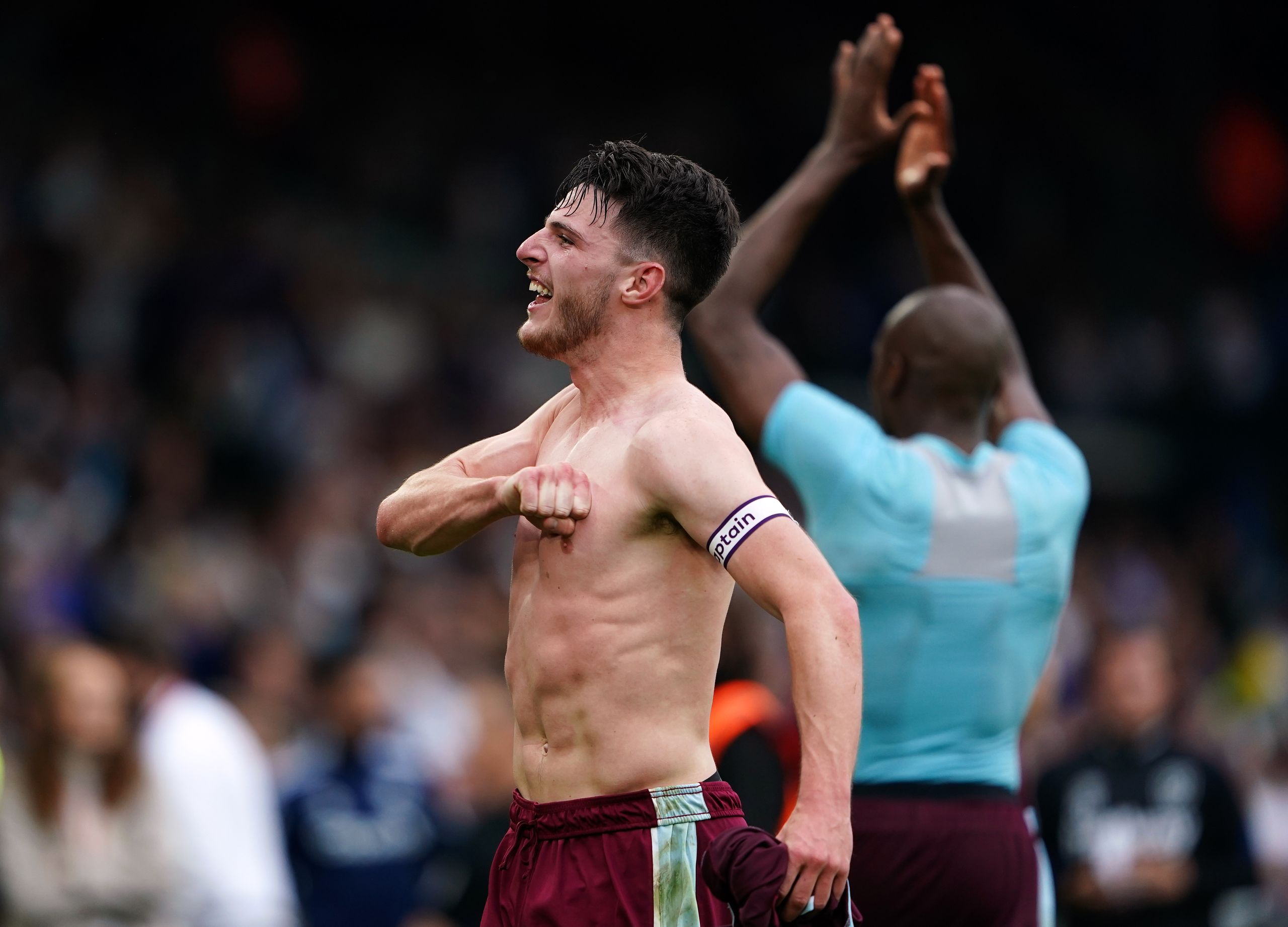 Declan Rice Rashford I love playing for this team – Declan Rice reaffirms commitment to West ...
