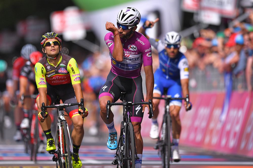 Fernando Gaviria (Quick-Step Floors) wins his third stage of the 2017 Giro d'Italia