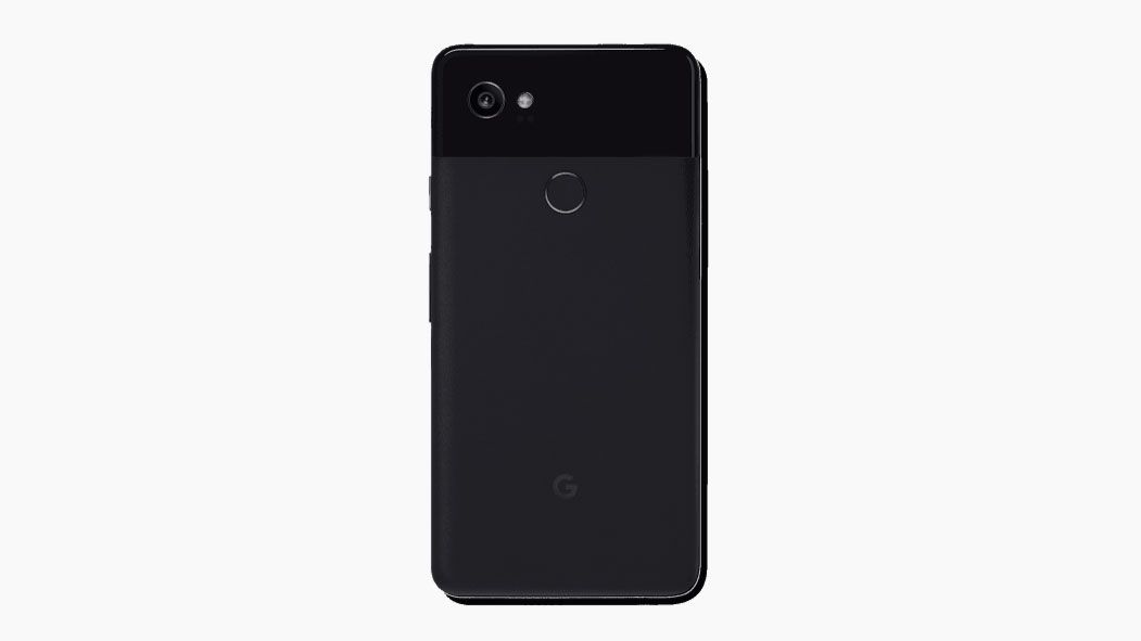 The Google Pixel 2 XL also comes in Just Black too