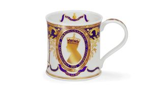 A King Charles coronation mug from Goviers.