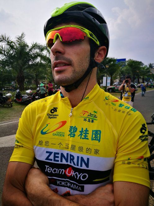 Jon Aberasturi at the Tour of Hainan