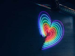 Rainbow Heart in West Hollywood