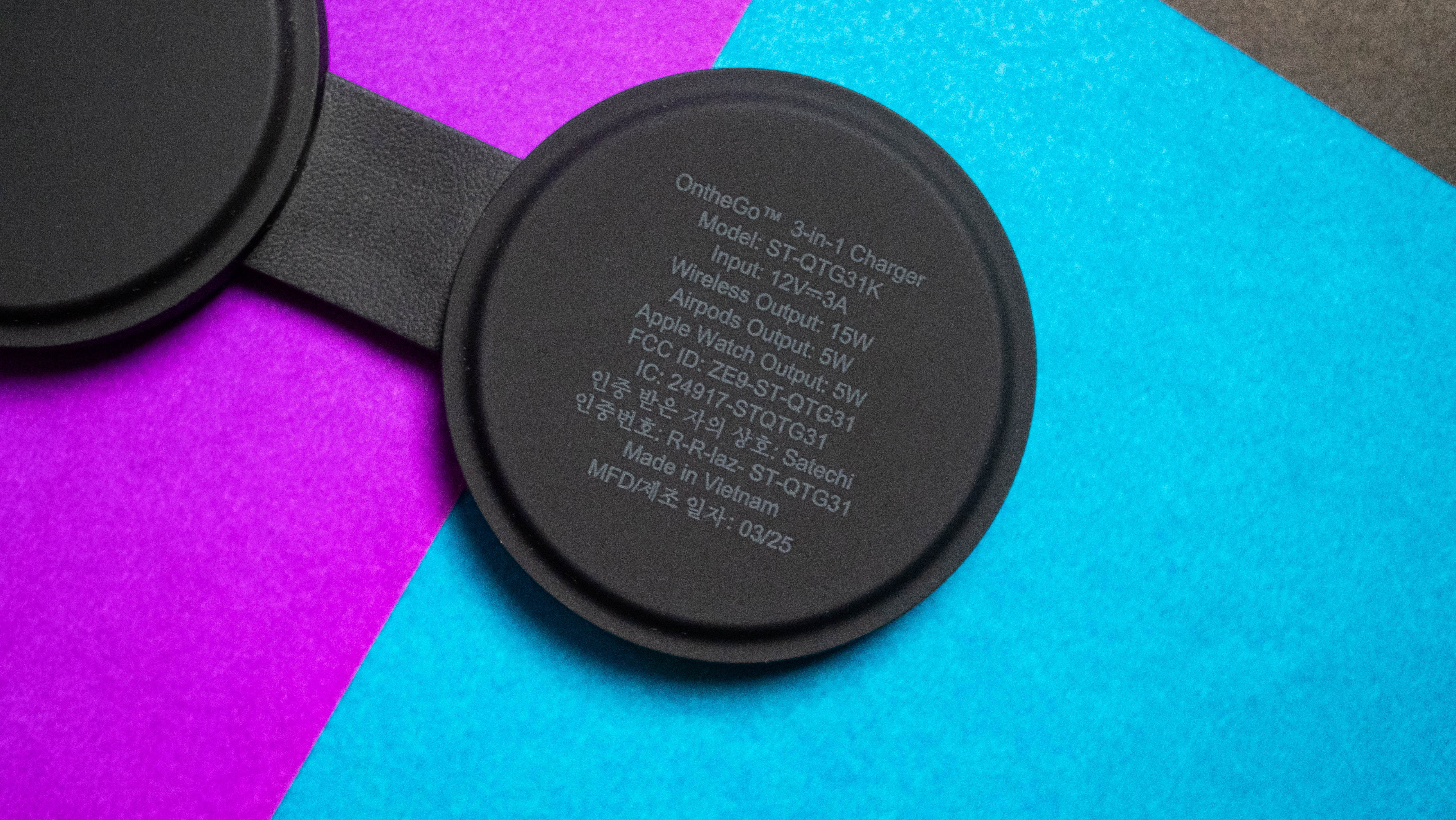 Satechi OntheGo 3-in-1 Qi 2 Travel Charger review