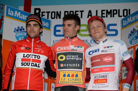 The final podium