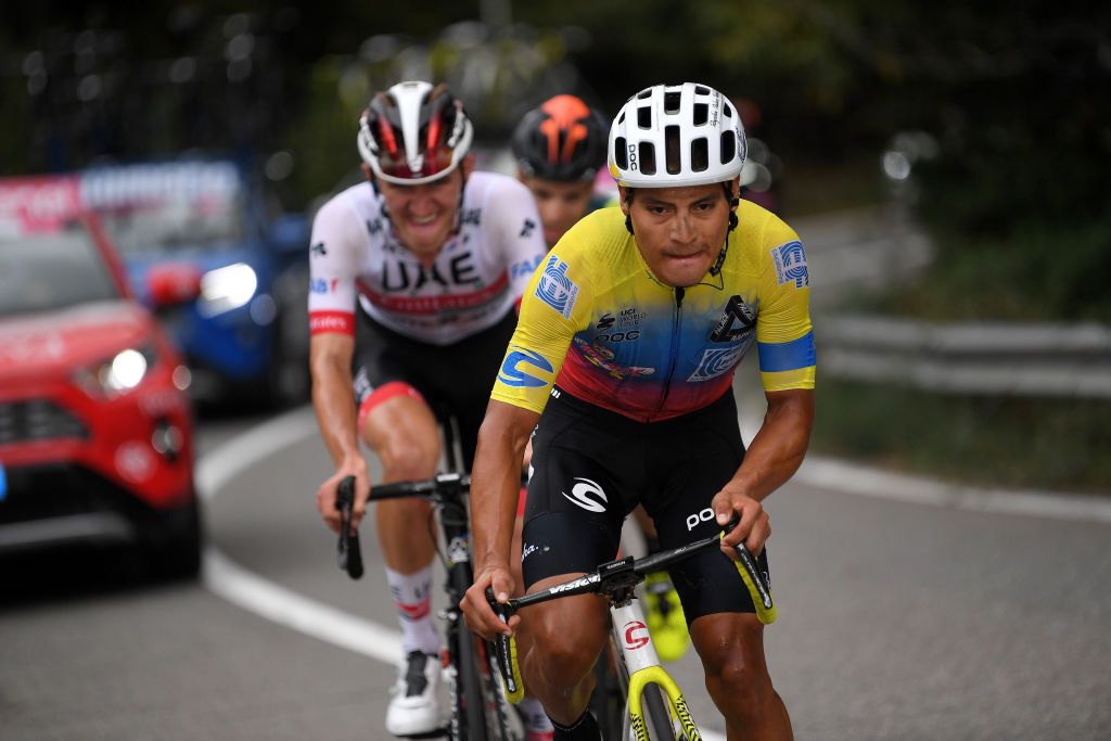 Jonathan Caicedo (EF Pro Cycling) wins stage 3 at the Giro d'Italia