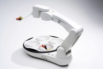 A device that allows some disabled people eat more independently.
