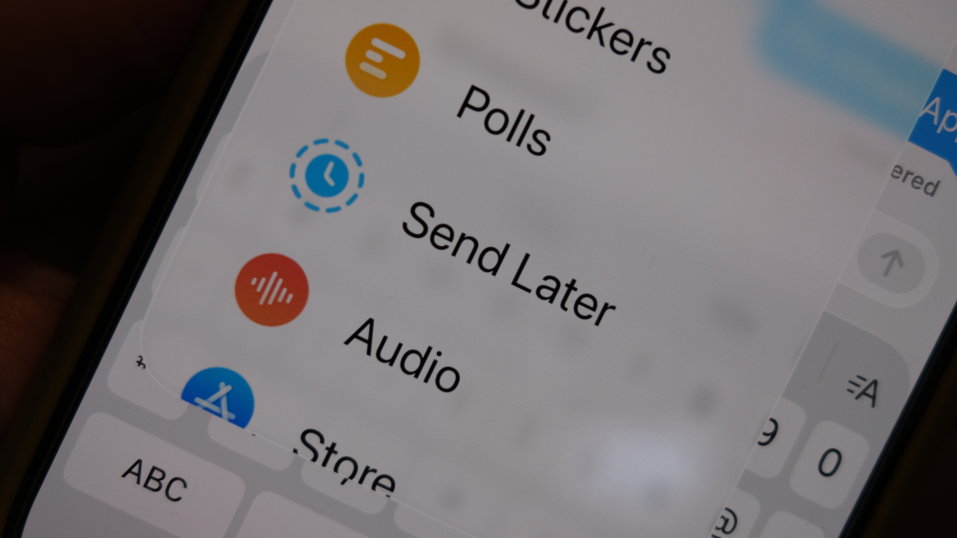 iPhone Messages Send Later