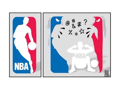 The divided NBA