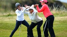  Funniest Figures In Golf: Marina Alex, Jane Park and Tiffany Joh 