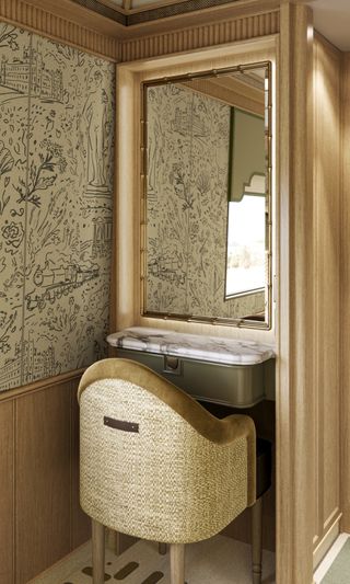 Double suite cabin at Belmond’s Britannic Explorer