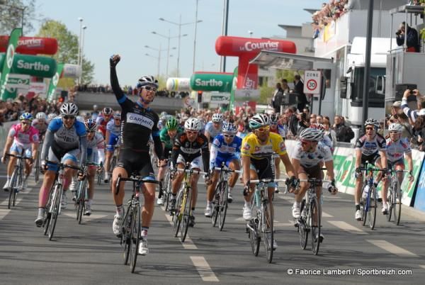 Kreder celebrates his first professional win