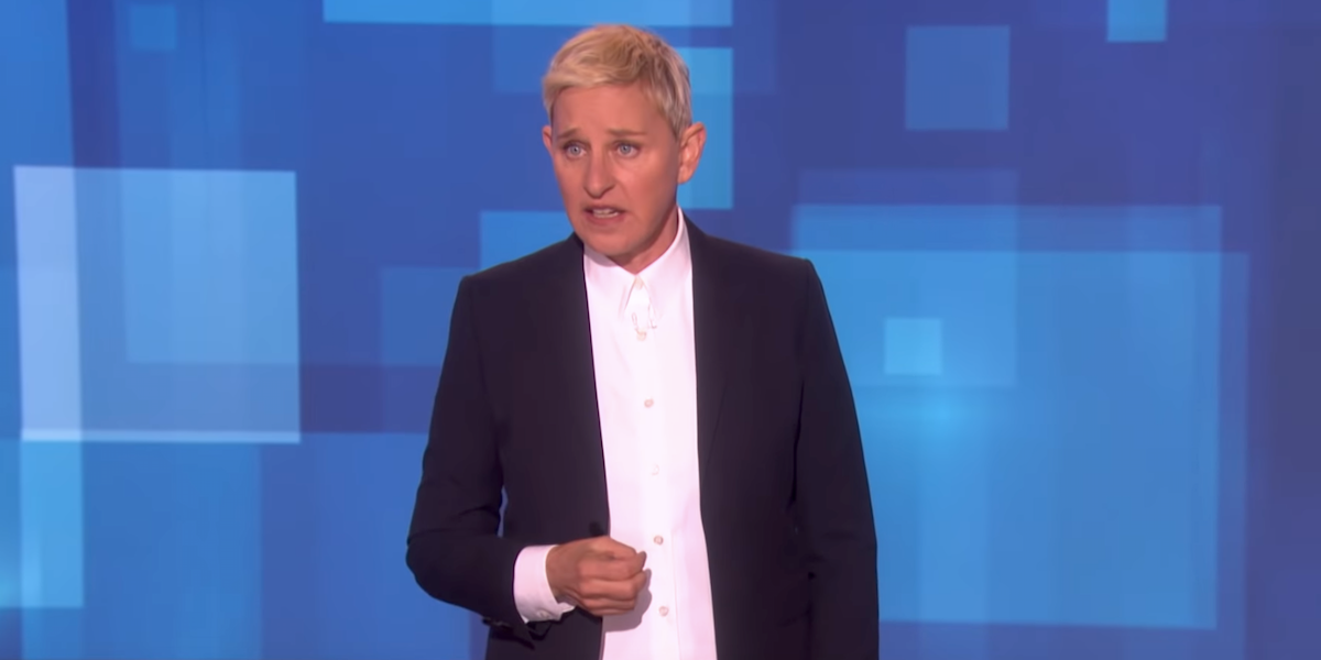 ellen degeneres show screenshot 2020 before shutdown