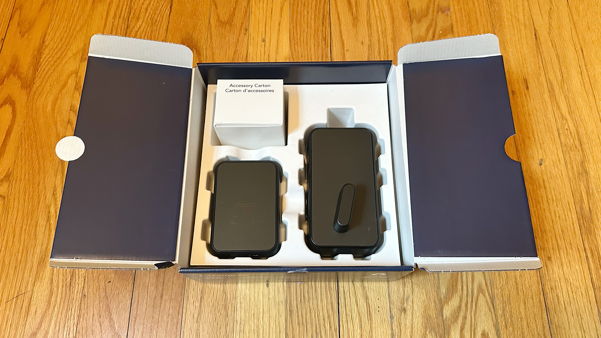 Schlage Sense Pro box and contents