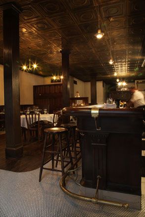 Restaurant and bar