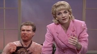 Will Ferrell and Nancy Carell on SNL
